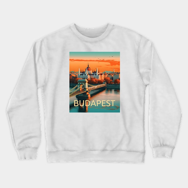 Budapest Crewneck Sweatshirt by MBNEWS